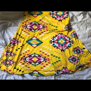 Multi-color Maxi Skirt